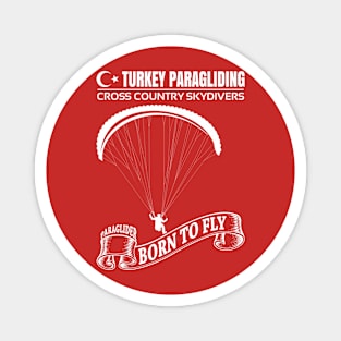 Paragliding | Turkey Skydivers 2021 | 2 Sided Magnet